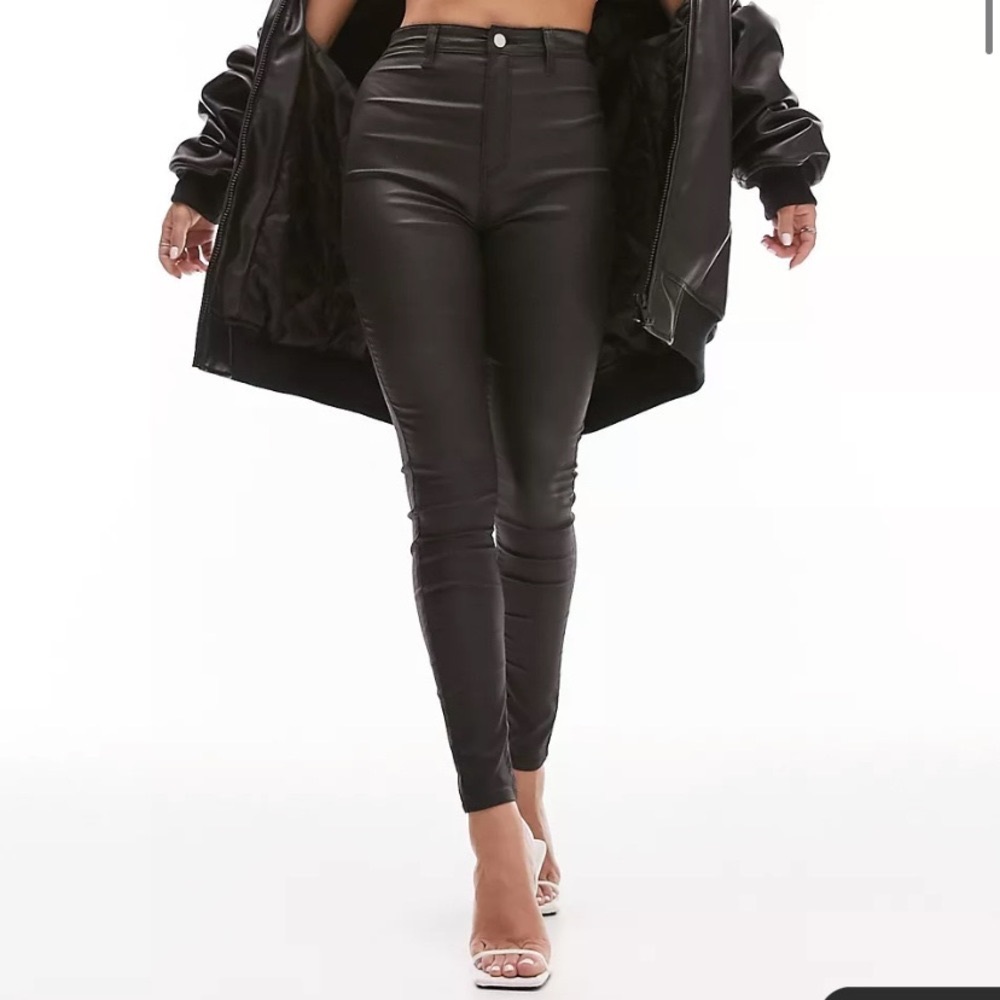 NWOT ASOS size 25 skinny sleek black jeans